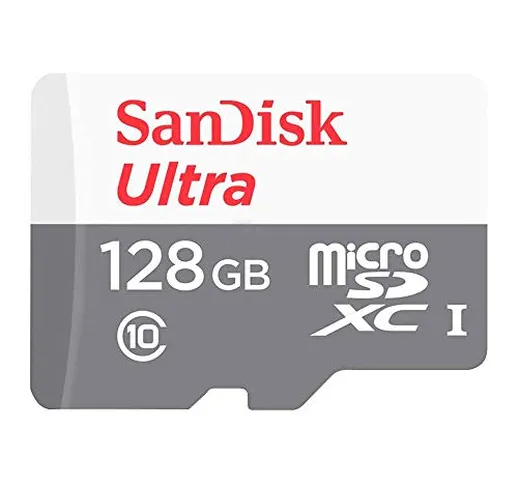 SanDisk Ultra Lite micro SD XC, 128GB, 100 MB/s, SDSQUNR-128G-GN6MN, Marca SanDisk