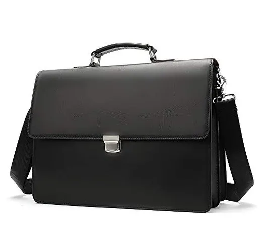 Borsa in pelle da uomo Cartella da uomo Borse da ufficio per uomo Borsa Borse per laptop d...