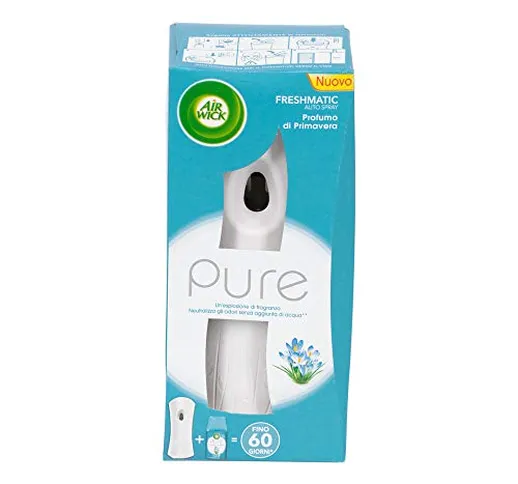 Air Wick Freshmatic Spray Automatico: 1 Gadget+ Ricarica Profumo Di Primavera - 160 g