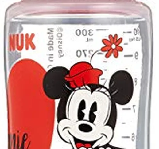 NUK 10216123 Disney  First Choice, Biberon in polipropilene, 300 ml, con tettarella antico...