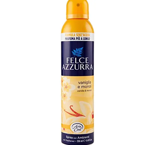 Felce Azzurra Deodorante Ambiente Spray Vaniglia Dorata - Pacco da 1 x 250 ml - Totale: 25...