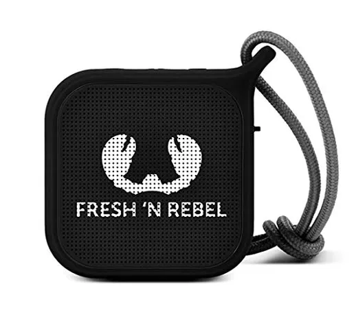 Fresh ‘n Rebel Speaker Bluetooth Rockbox Pebble Ink| Altoparlante portatile wireless antiu...