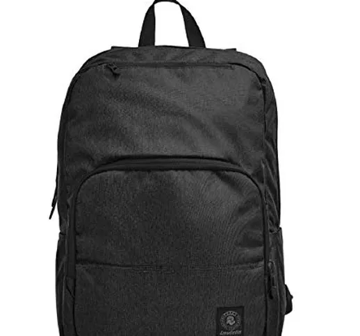 Zaino Ufficio Invicta Easy Small, Nero, 16 Lt, Porta Laptop fino a 14'' -