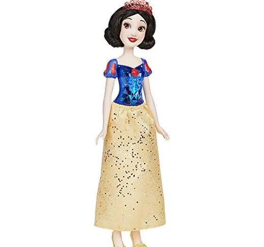 Hasbro Disney Princess Royal Shimmer-Bambola di Biancaneve, Fashion Doll con Gonna e Acces...