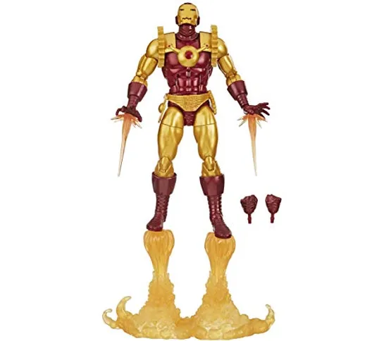 Hasbro Marvel Legends Series - Iron Man 2020 (Action Figure 15cm da Collezione, Include 8...