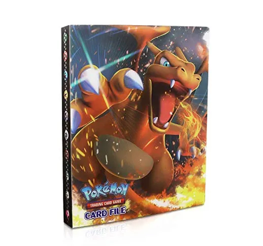 EKKONG Porta Carte Pokemon, Raccoglitore Carte Pokémon, Album per Carte Pokemon, Pokemon A...