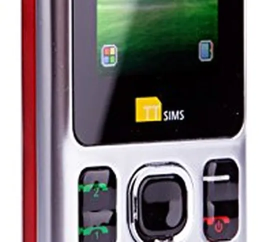 TTsims – Cellulare Dual Sim TT130 - Fotocamera - Bluetooth - Funzione Torcia - Radio - MP3...