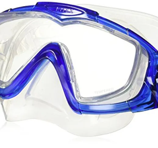 Intex- Acqua PRO 180 I.12 Maschera, Colore Blu/Nero, 12.4 x 10.5 x 22.2, 55981