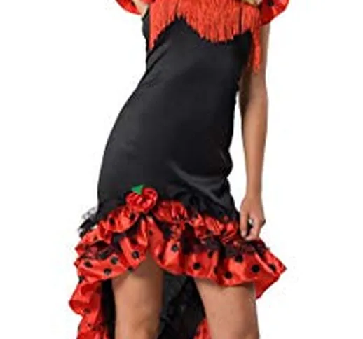 Vestito da flamenco spagnolo 2 pezzi - S-M