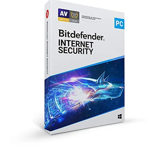 Bitdefender Internet Security 2022 | 1 dispositivo | 1 anno | PC | IT