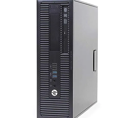PC Computer Desktop HP ProDesk 600 G1 SFF, Windows 10 Professional, Intel Core i5-4590S, M...