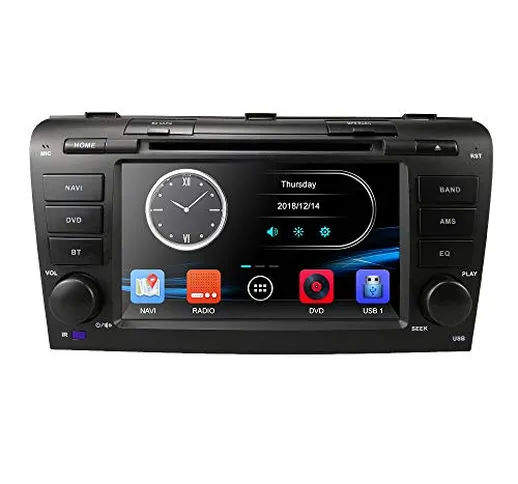 Hizpo 7 pollici Double Din In Dash HD Touch Screen Car DVD Player Navigazione GPS Stereo p...