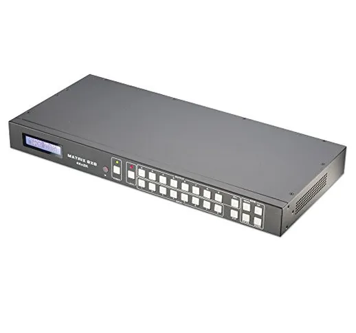 Lindy 38052 Matrice HDMI 8x8 4K con Telecomando e Controllo RS232