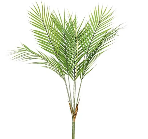 Aisamco, pianta Artificiale di Palma Tropicale Artificiale in Verde, 1 Pezzo, pianta di Pa...