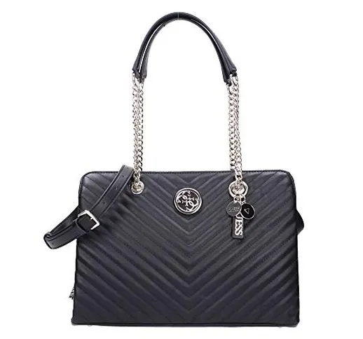 Guess Borsa a Spalla con Catena Blakely Colore Nero VG766310 Ecopelle