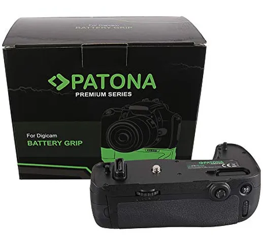 PATONA 1494 - Impugnatura per batteria Nikon MB-D16 per D750 con telecomando a infrarossi...