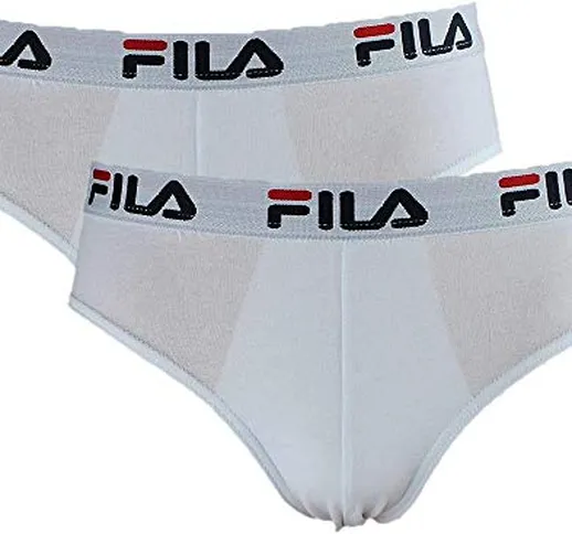 Fila FU5015/2 Biancheria Intima Uomo, Bianco, L