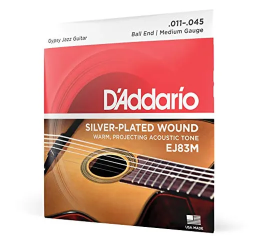 D'Addario EJ83M Set Corde Acustica Jipsy Jazz