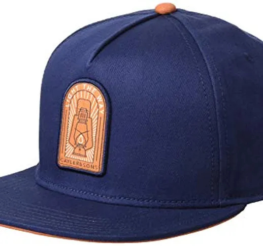 Cayler and Sons C&s Cl Light The Way cap Cappellino da Baseball, Navy/Rust, One Size Unise...