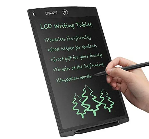 CHAOCHI Tavoletta Grafica LCD Scrittura Tablet 12 Pollici Lavagnetta Digitale Elettronica...