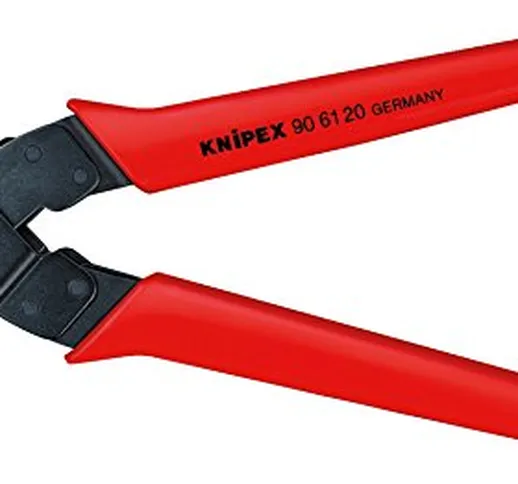 KNIPEX 90 61 20 Pinza per intagli brunita rivestiti in resina sintetica 250 mm