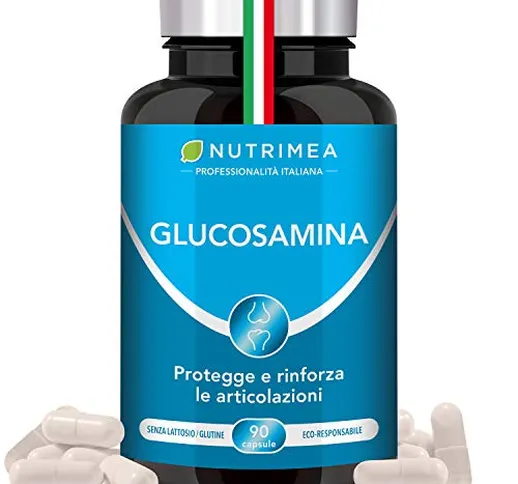 Condroitina Glucosamina MSM Manganese Cartilagine Dolori Articolari 90 capsule Origine Veg...