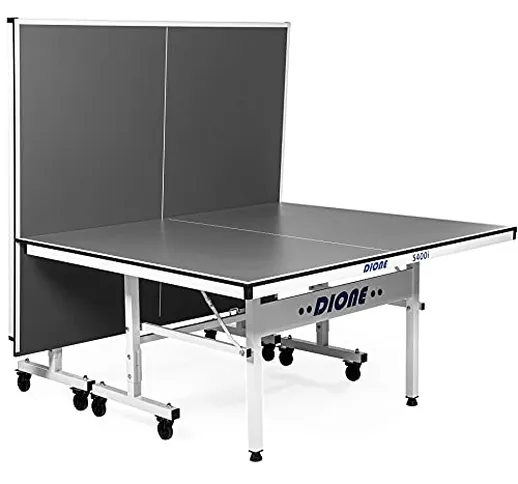 Dione Tavolo da ping pong da interno S400i Scuola Sport Compatto Full Size Pieghevole Ping...