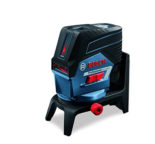 Bosch Professional Livella Laser GCL 2-50 C (laser rosso, da interno, con app, supporto, t...