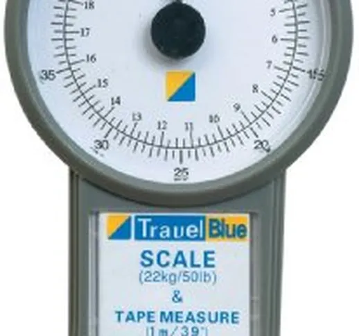 Travel Blue Scales Bilancia pesa valigie, 15 cm, Grigio (Grey)