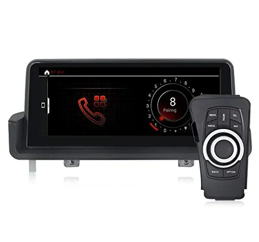 MMFXUE Autoradio Navigazione Android Stereo HD Touchscreen nell'autoradio da cruscotto con...