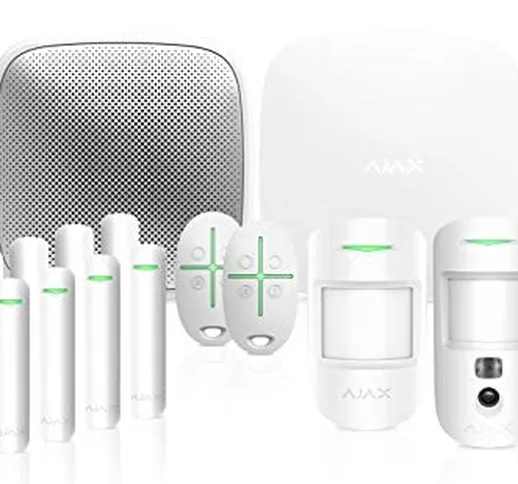 Ajax Hub 2 Plus senza fili, rilevatore di movimento con telecamera