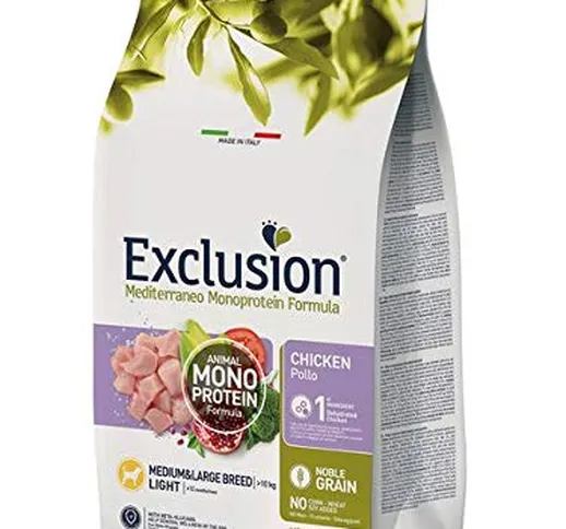 Exclusion Medium/Large Light New Pollo 3 kg