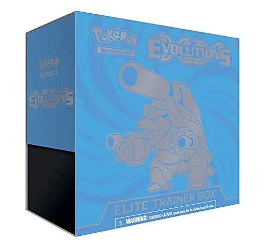 Pokemon Trading Card Game XY12 Elite Trainer Box - Evolutions Blastoise- With 8 XY-Evoluti...