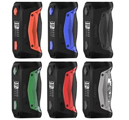 Batteria Sigaretta Elettronica Geekvape Aegis Solo 100W TC Box MOD ORIGINALE (NO NICOTINA)...