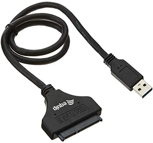 Equip 133471 Cavo di interfaccia e Adattatore USB 3.0 A SATA Nero