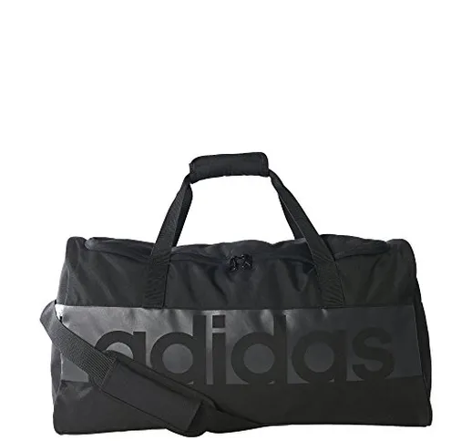 adidas Tiro Lin TB M, Borsone Unisex Adulto, Nero (Negro/Griosc), 25 Centimeters