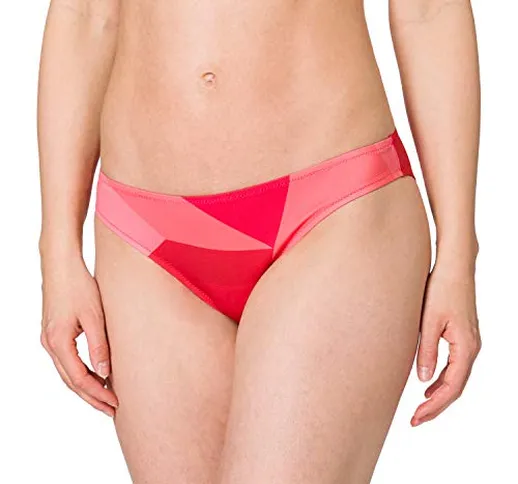 sloggi Shore Kiritimati Mini Parte Inferiore del Bikini, Red-Light Combination, XL Donna