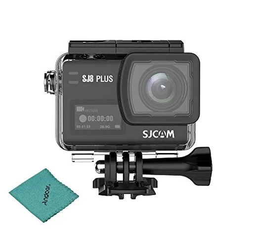 SJCAM SJ8 Plus Action Camera 4K Impermeabile / 30FPS 12MP Sports Cam con Obiettivo Grandan...
