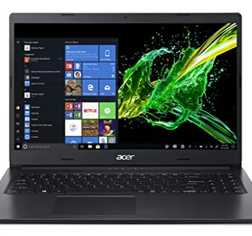 Acer Aspire 3 A315-55G-75N3 Notebook portatile, Intel Core i7-8565U, Ram 8GB DDR4, 256GB S...