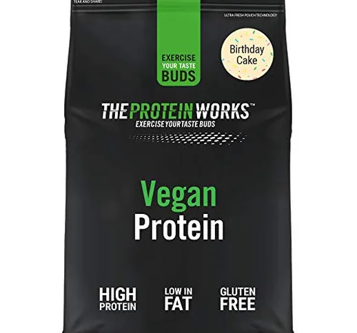 Proteina Vegana In Polvere | 100% A Base Vegetale E Naturale | Senza Glutine | Cruelty Fre...