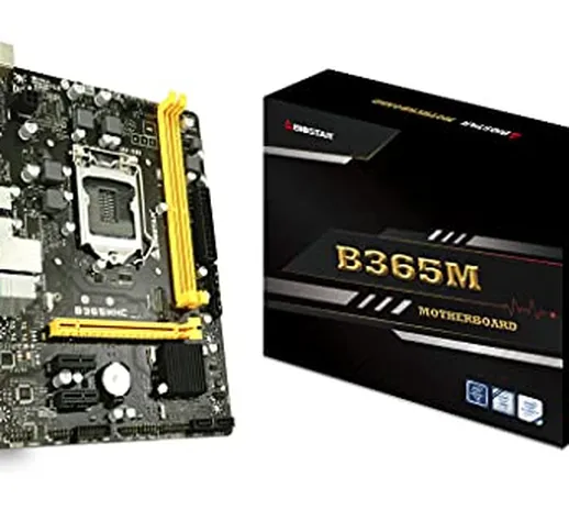 PLACA BASE BIOSTAR LGA 1151 B365MHC BIOSTAR B365MHC, INTEL B365, UATX, GBE LAN DUAL