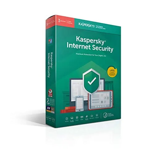 Kaspersky Internet Security 2019 3 Dispositivi | 1 Anno | Box