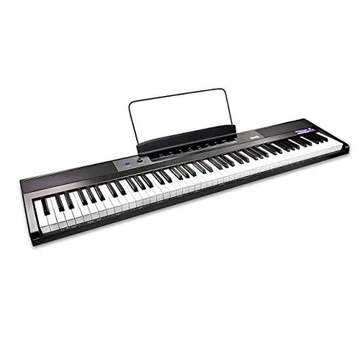 Rockjam 88 Principiante Tasto di Pianoforte Digitale Tastiera del Pianoforte con Fullsize...