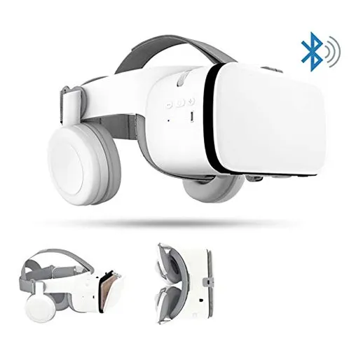 XIYAN Casco Gafas De Realidad Virtual, Gafas Bluetooth, Auriculares VR Adecuados Teléfonos...