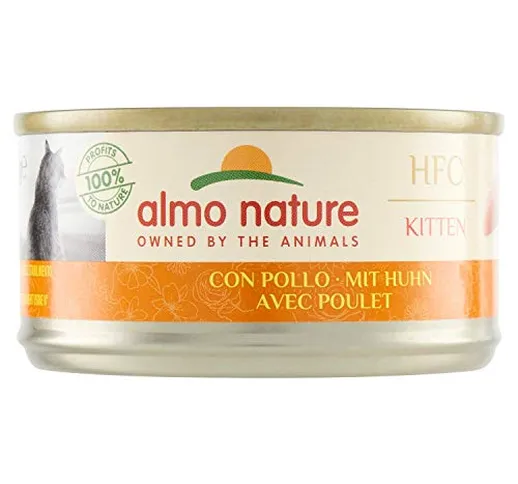 almo nature HFC Kitten con Pollo 70 gr 1 Lattina