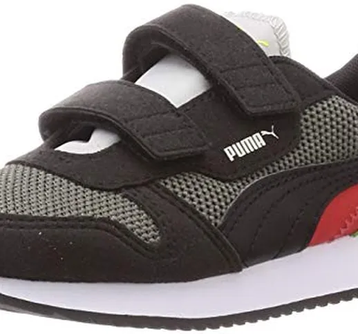PUMA R78 V Inf, Sneaker Unisex-Bambini, (Ultra Gray Black), 22 EU