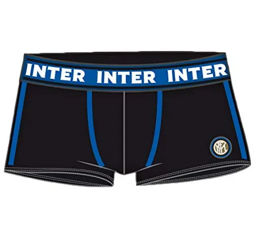 F.C. INTER F.c. Internazionale - Boxer Bimbo In12035 3 Pezzi, Fant/Grigio Mel/Royal, 14