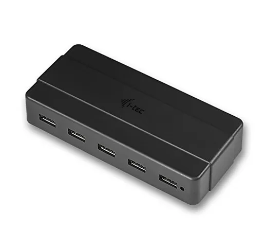 i-tec USB 3.0 Advance Charging Hub 7 Port con Adattatore di Rete Esterno 7 X USB di Ricari...