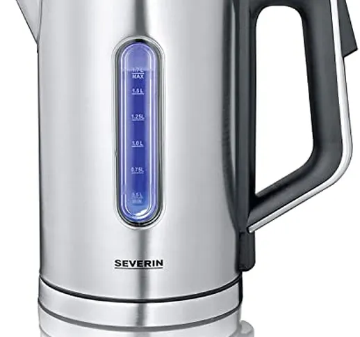 SEVERIN WK 3418 Bollitore per acqua XXL digitale 3000 W da 1,7 L, Teiera elettrica BPA Fre...