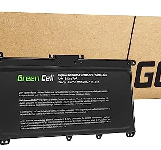 Green Cell Batteria HP TF03XL 920046-421 920046-121 920070-855 HSTNN-LB7X per HP Pavilion...